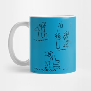 Northwest Philadelphia neighborhoods Mug